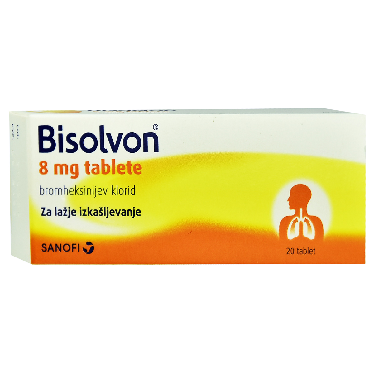 BISOLVON 8 MG - 20 TABLETS