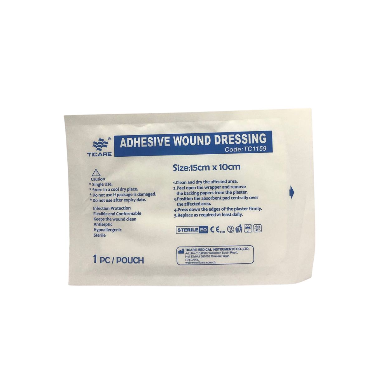 Adhesive Wound Dressing X Cm