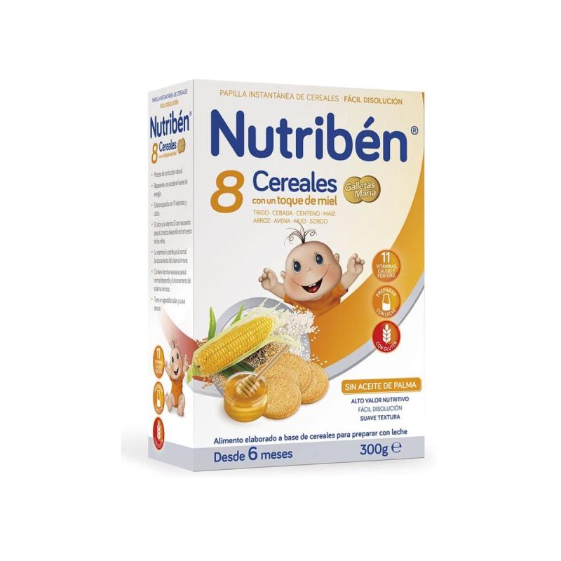 Cereal Nutriben 8 Miel Digest 300 gr