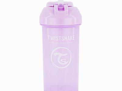 Twistshake Straw Cup 360ml Pastel Purple 6+m - Twistshake