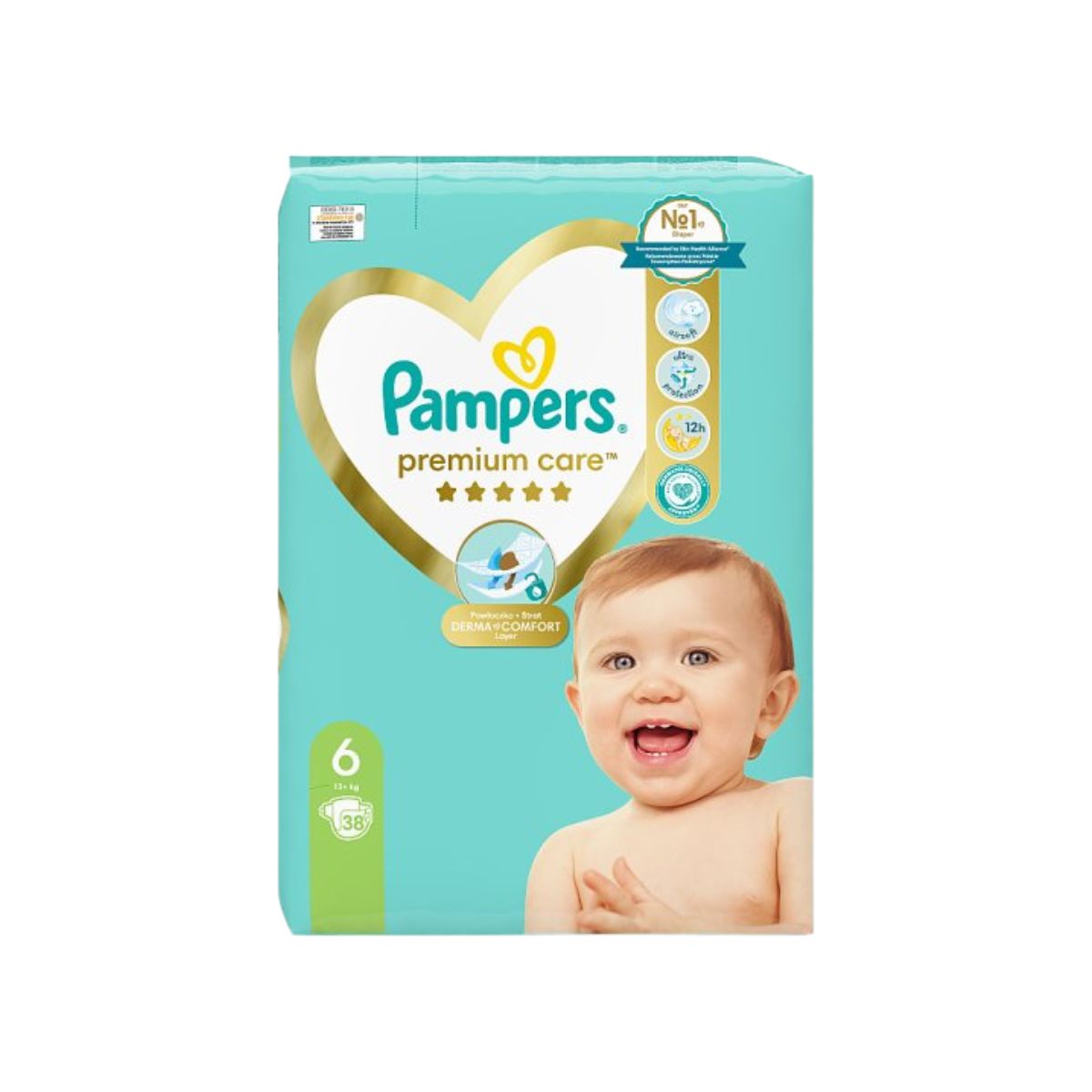 Pampers Premium Care 6 (13Kg+) 38 Pcs