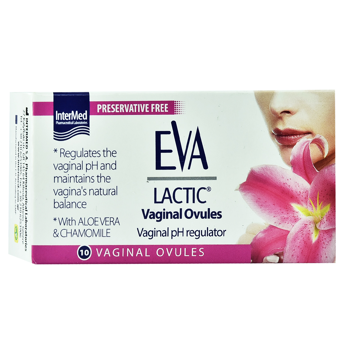 Eva Lactic Vaginal Ovules 10 Ovula 4206