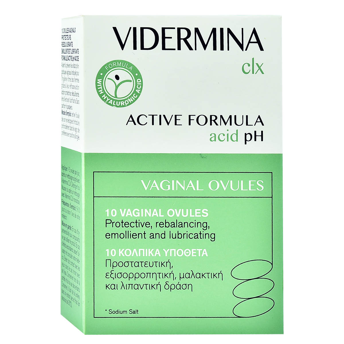 Vidermina Clx Active Formula 10 Vaginal Ovules 0262